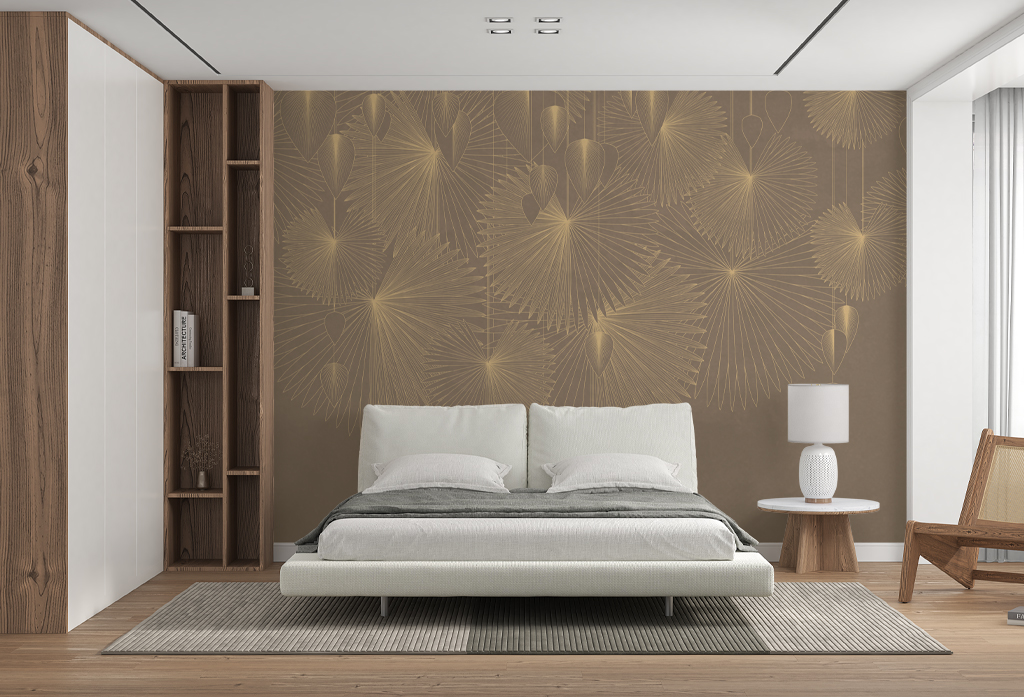 Фотообои и фрески - Абстракция на бежевом фоне