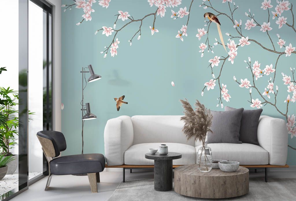 Фотообои и фрески - Роскошный шинуазри
